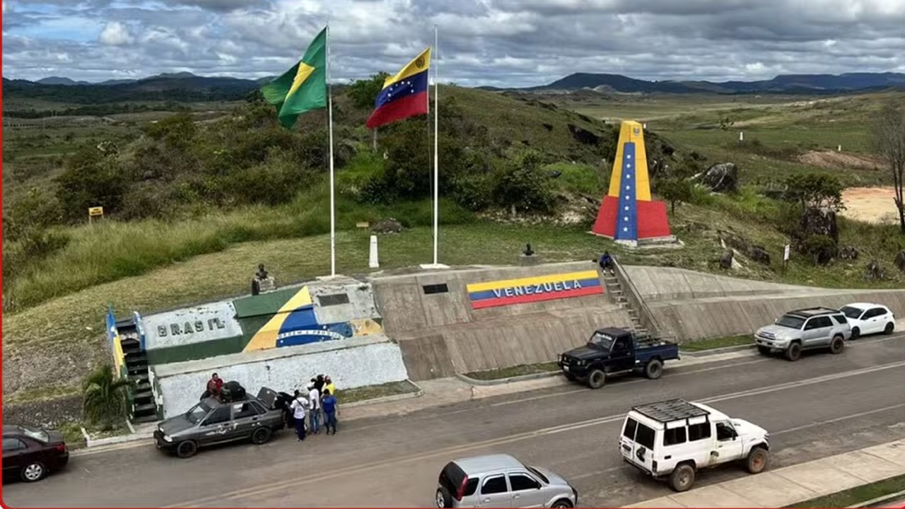 Rotina de Pacaraima em Roraima, na Fronteira Brasil-Venezuela