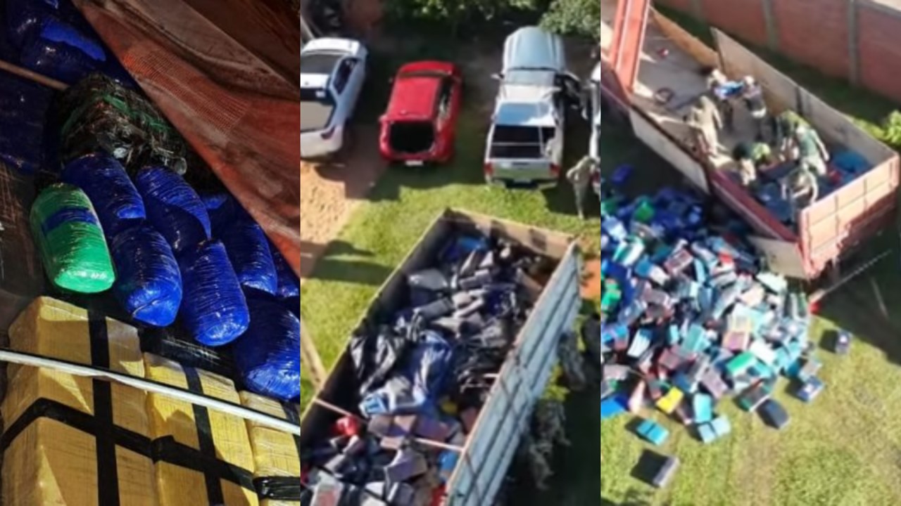 Paraguai Apreende a Maior Quantidade de Drogas da História do País na Fronteira Com o Brasil