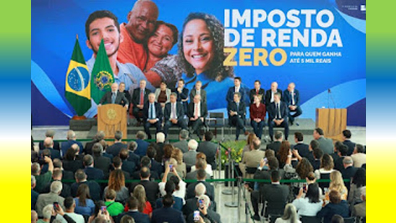 Sancionada a Isenção do IRPF Para Quem Ganha Até R$ 5 Mil