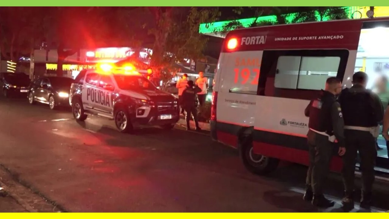 Em Fortaleza, Motorista de Aplicativo e Passageira São Baleados