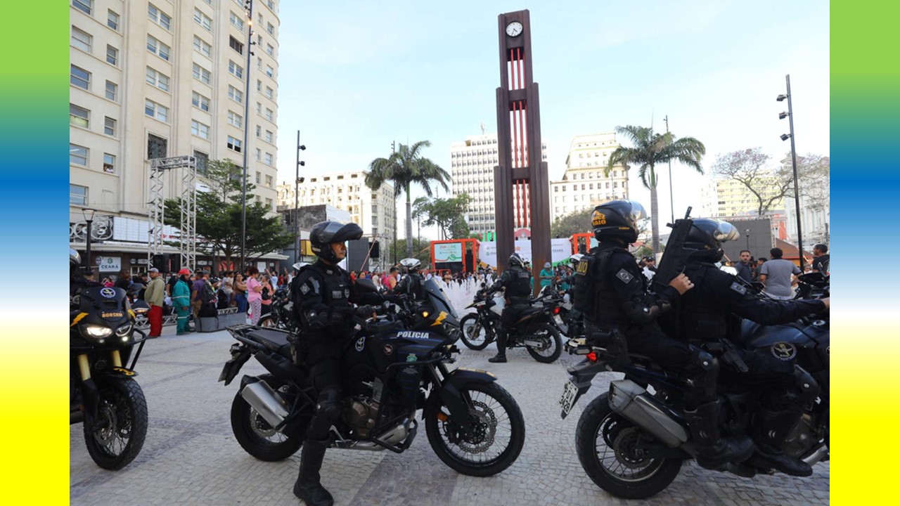 Mais Policiais nas Ruas de Fortaleza Para Aumentar a Segurança Durante Festas de Fim de Ano