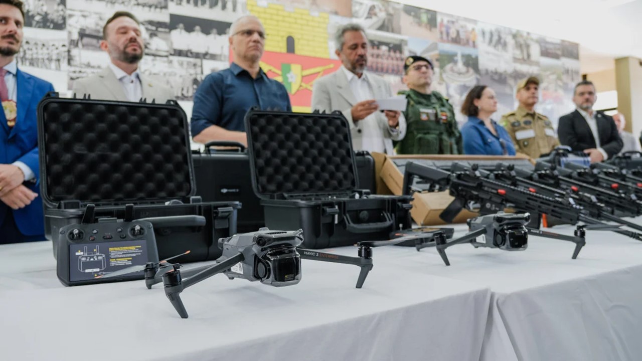 Em Jijoca, Polícia Usa Drones Durante Operação