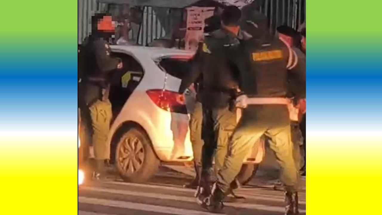 Em Maracanaú, Homem Morre e Mulher e Criança São Baleados em Carro de Aplicativo