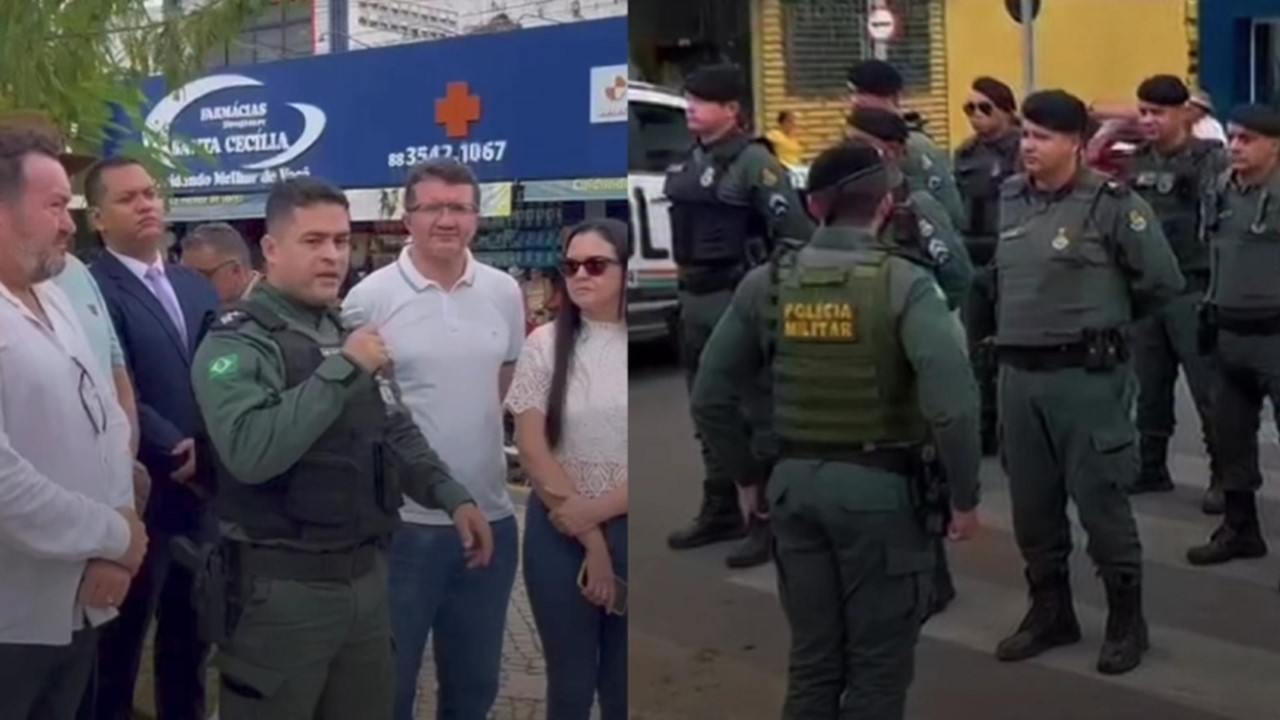 Em Missão Velha, Polícia Militar Faz Operação Especial no Comércio