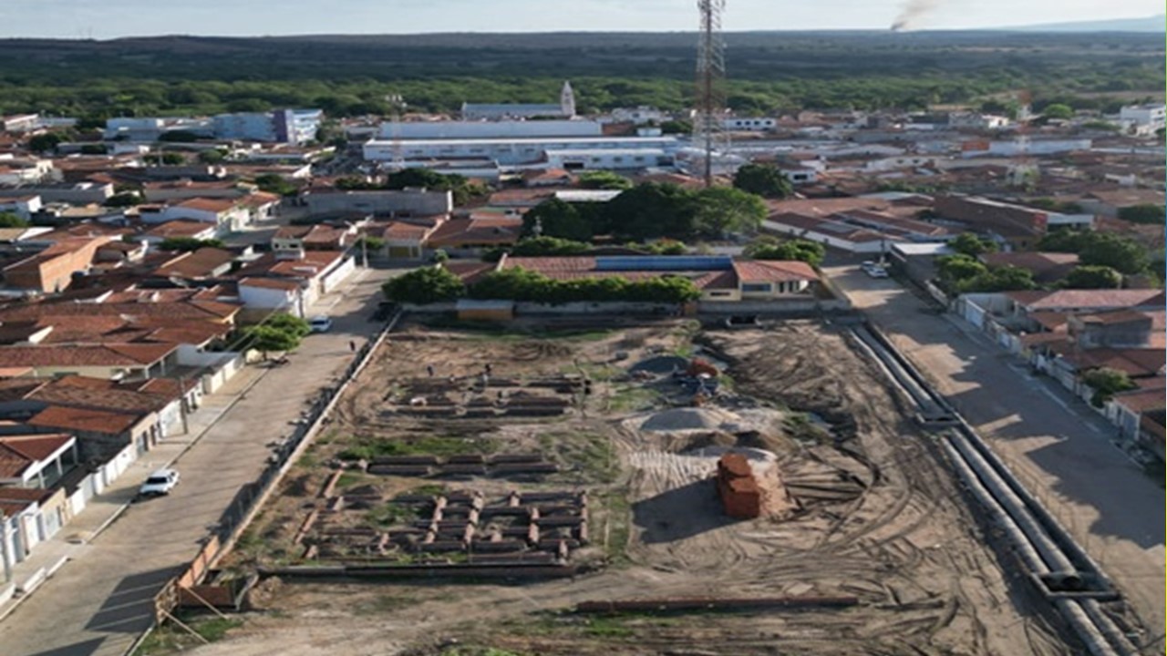 Em Milagres, em Andamento Construção de Mais Uma Creche Proinfância