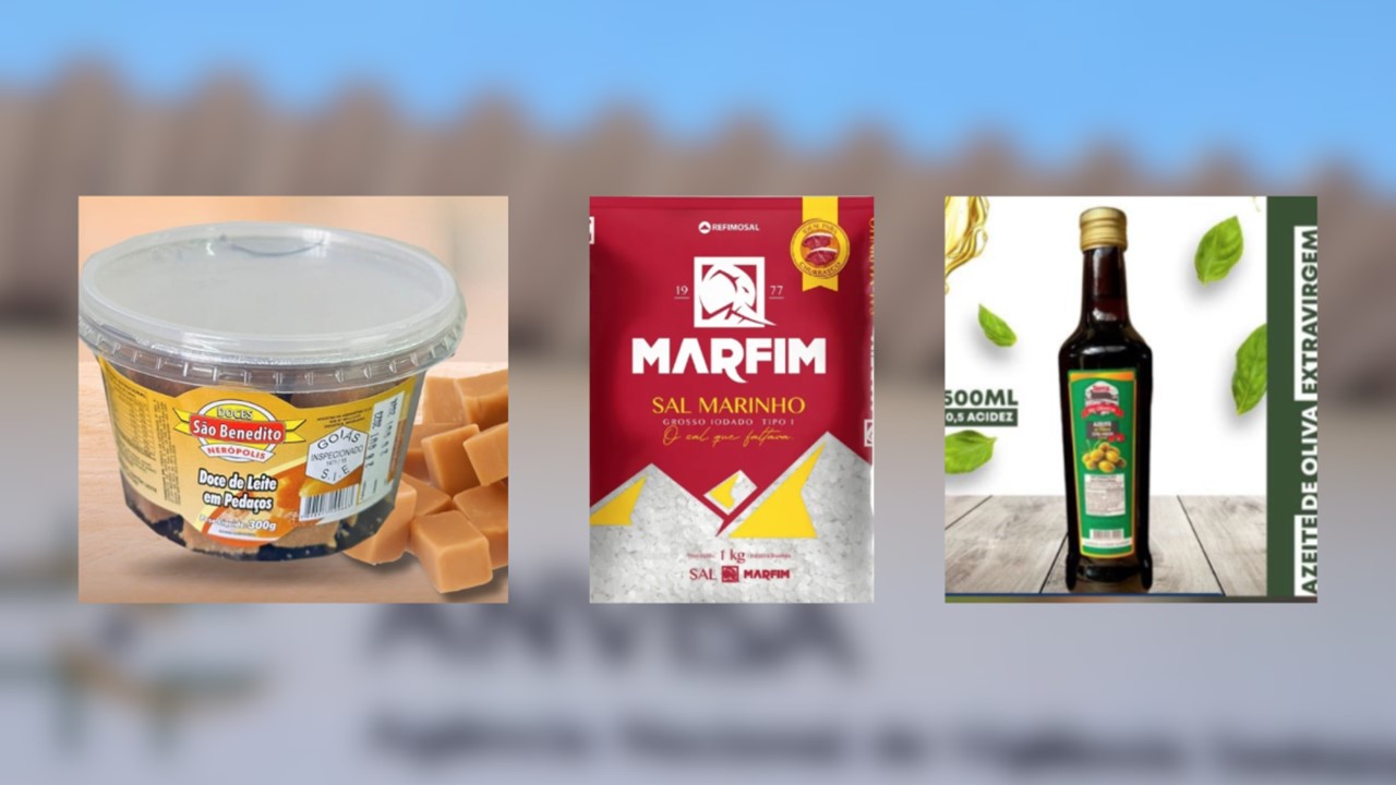 Três Marcas de Doce de Leite, Sal Grosso e Azeite de Oliva  São Proibidas Pela Anvisa