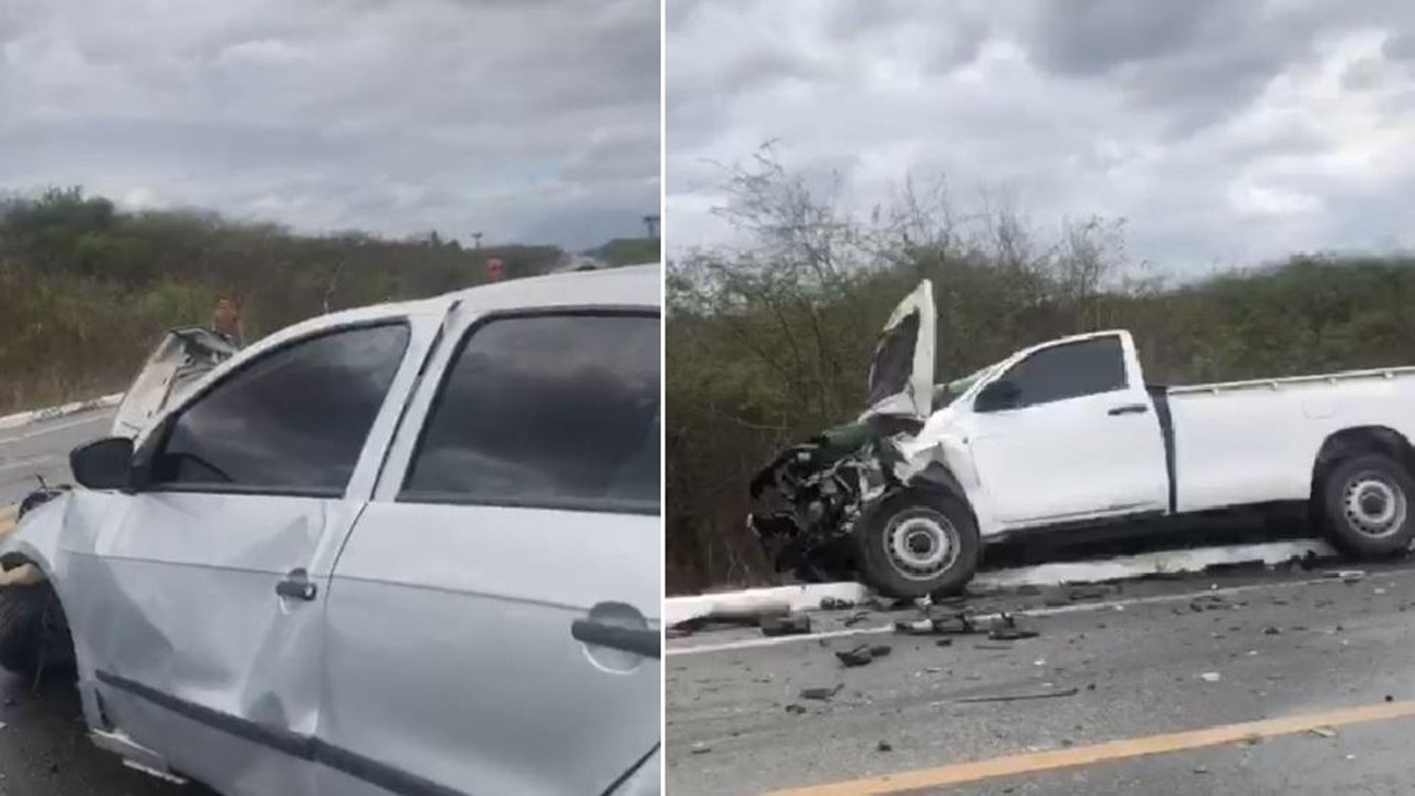 Em Santana do Acaraú, Motorista e Enfermeira Morrem em Colisão de Veículos